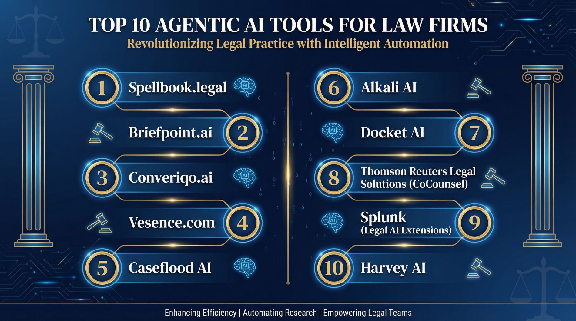 Top 10 Agentic AI Tools for Law Firms in 2026