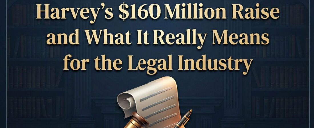 Harvey’s $160 Million Raise and What It Really Means for the Legal Industry