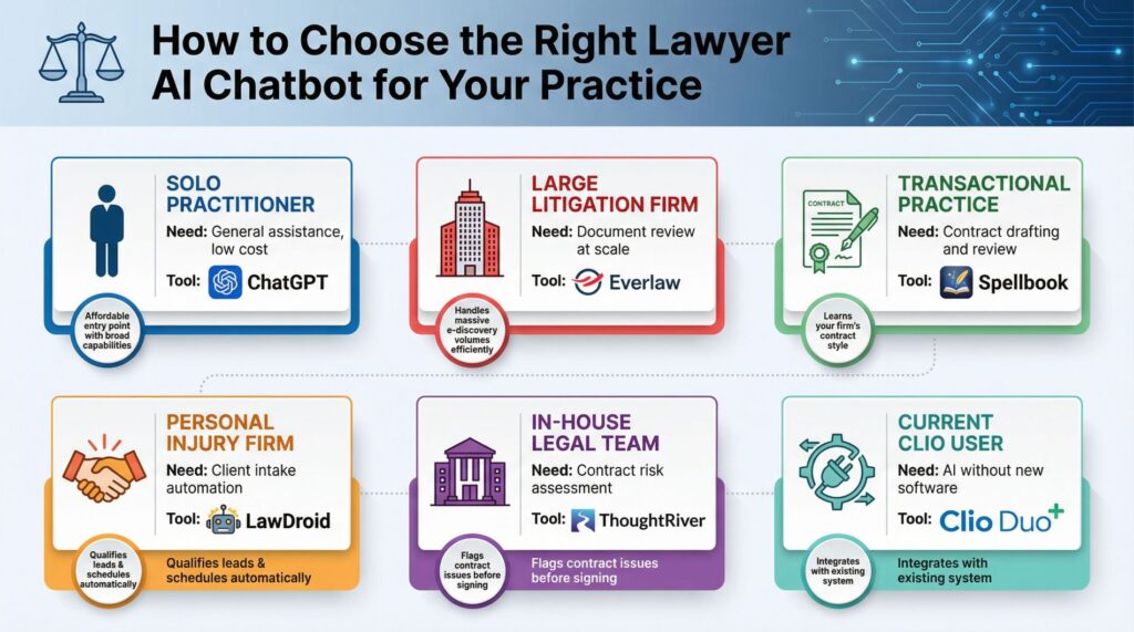 How to Choose the Right Lawyer AI Chatbot for Your Practice