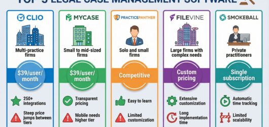 Top 5 Legal Case Management Software