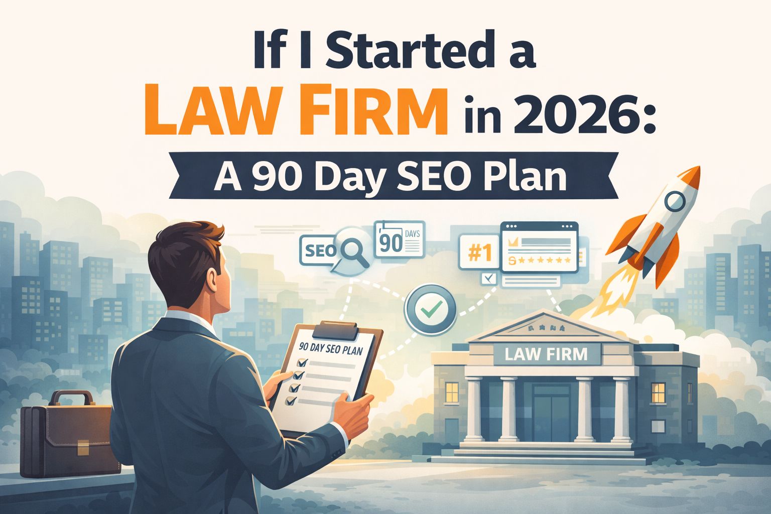 If I Started a Law Firm in 2026: A 90 Day SEO and Brand Plan