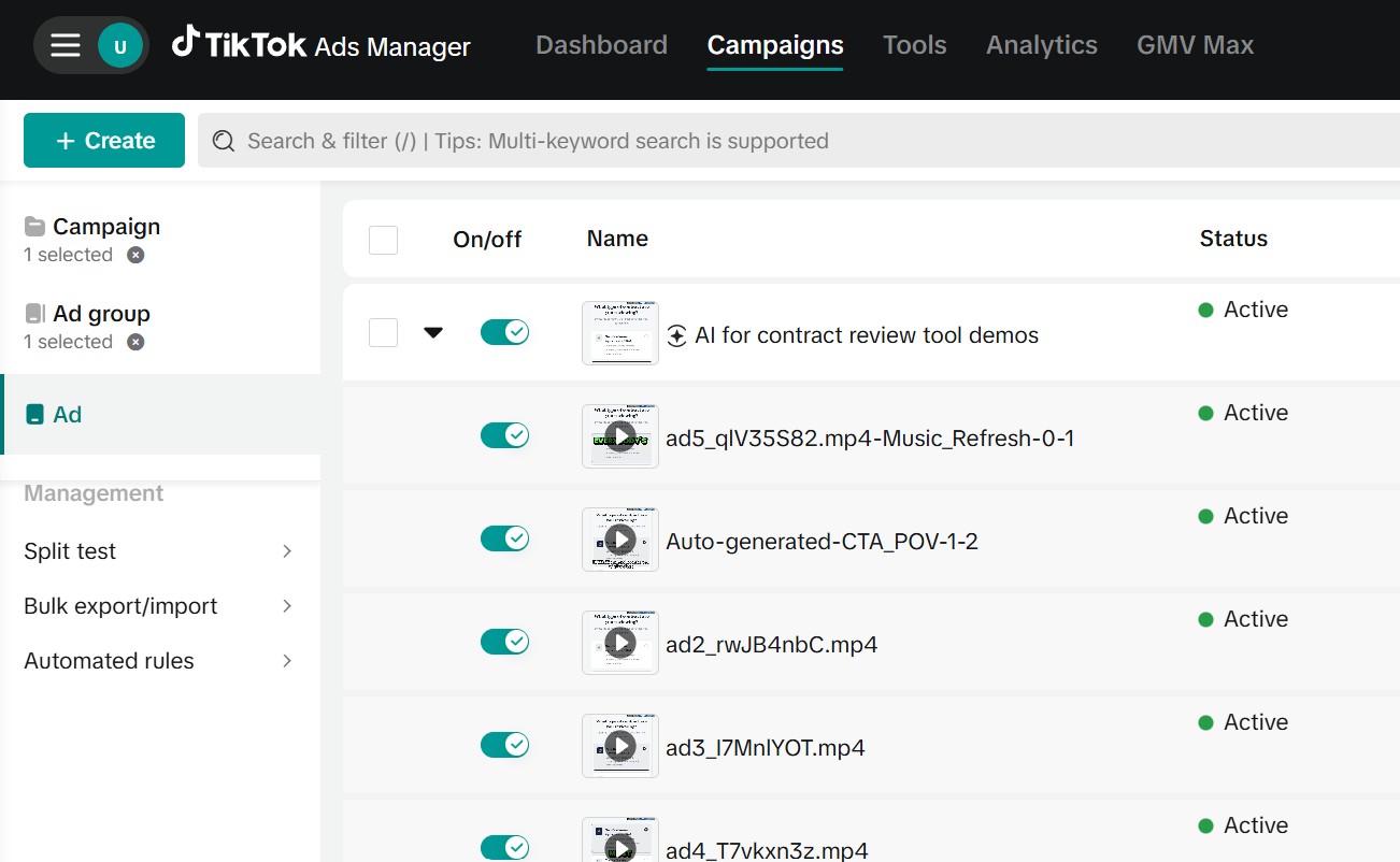 I Started Running TikTok Ads for My New AI Law Firm App. Here’s What Happened.
